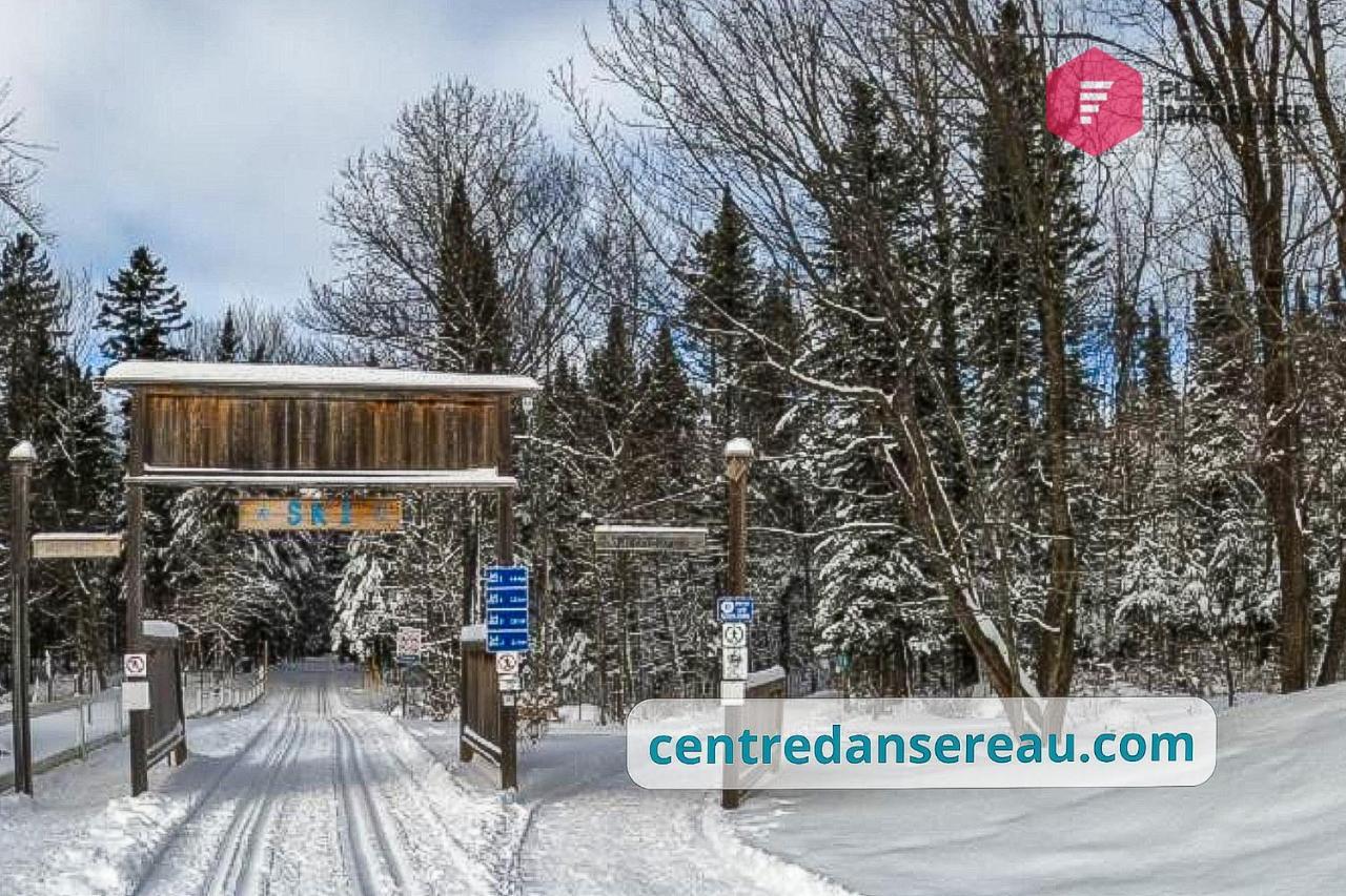 Pont-Rouge Le Harfang De Portneuf / Hot Tub Pool Sauna Billiards Trails מראה חיצוני תמונה