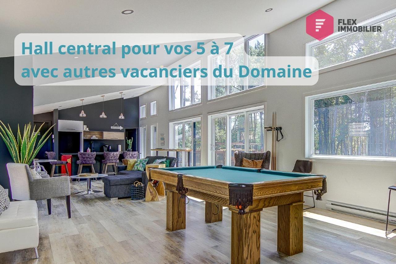Pont-Rouge Le Harfang De Portneuf / Hot Tub Pool Sauna Billiards Trails מראה חיצוני תמונה