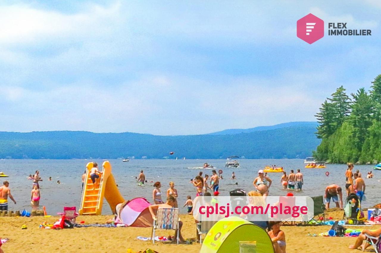 Pont-Rouge Le Harfang De Portneuf / Hot Tub Pool Sauna Billiards Trails מראה חיצוני תמונה