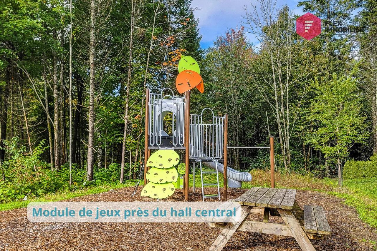 Pont-Rouge Le Harfang De Portneuf / Hot Tub Pool Sauna Billiards Trails מראה חיצוני תמונה